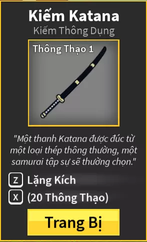 Kiếm Katana